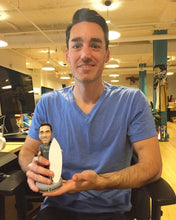 Load image into Gallery viewer, Custom Bobbleheads Fully Body Customizable 1 Person  With Engraved Text
