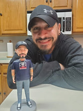 Load image into Gallery viewer, Custom Bobbleheads Fully Body Customizable 1 Person  With Engraved Text
