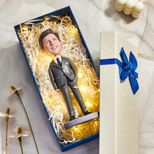 Load image into Gallery viewer, Custom Bobbleheads Fully Body Customizable 1 Person  With Engraved Text
